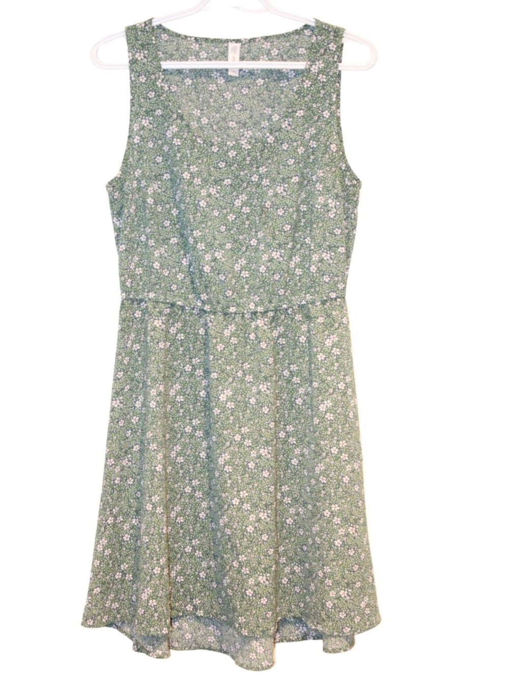 2/$30 🏷 Only Green Floral Sinched Waist Dress Size 38 (M)